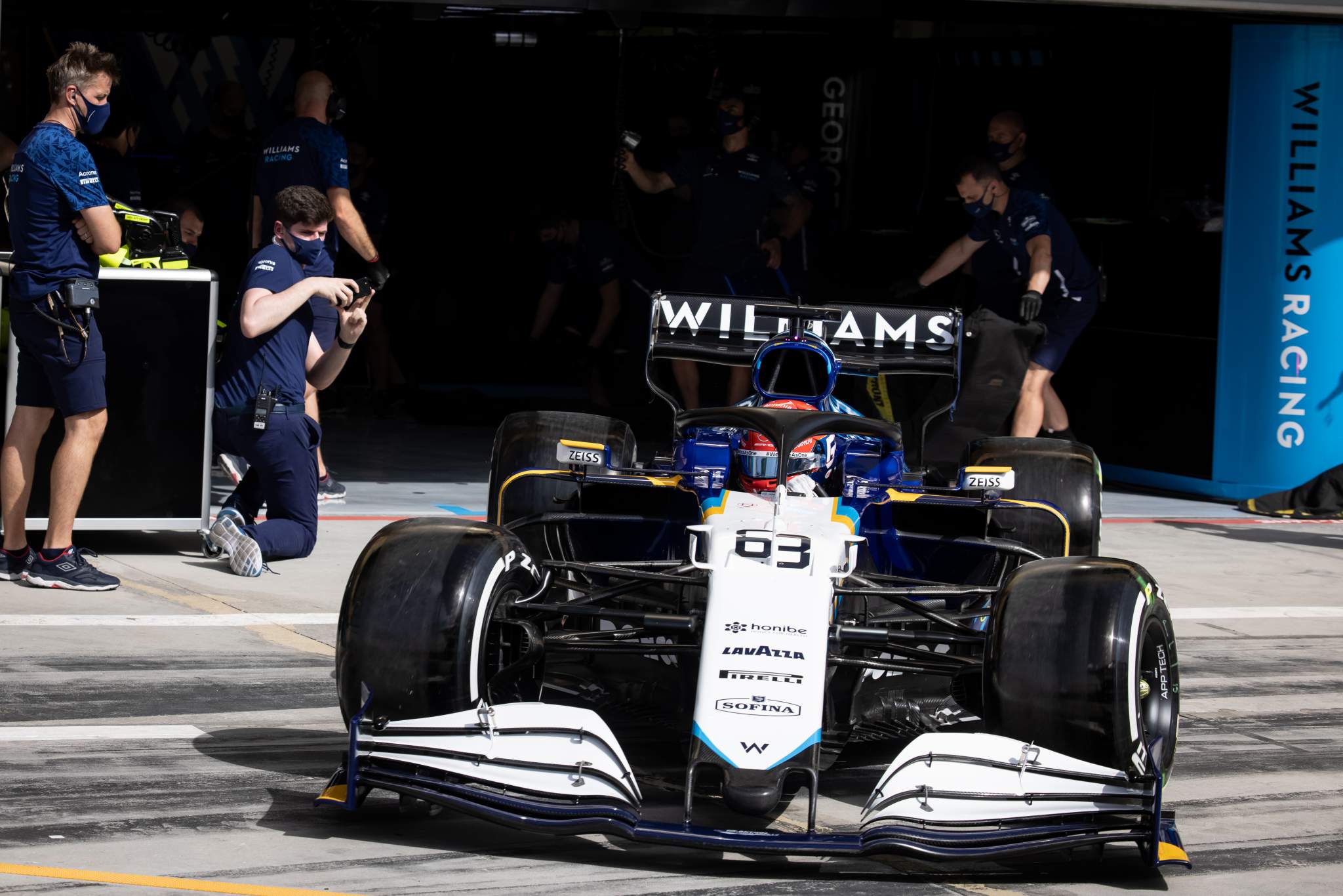 Motor Racing Formula One World Championship Bahrain Grand Prix Practice Day Sakhir, Bahrain