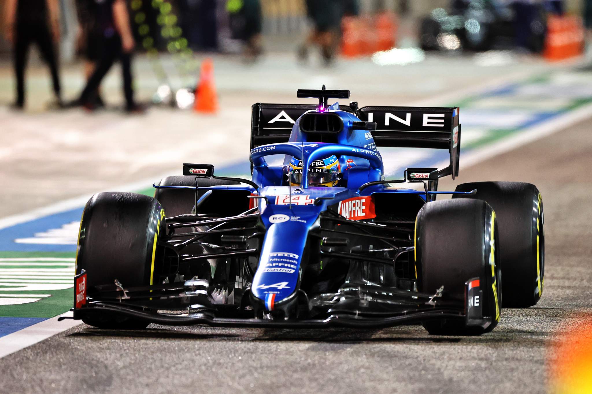 Fernando Alonso Alpine Bahrain Grand Prix 2021