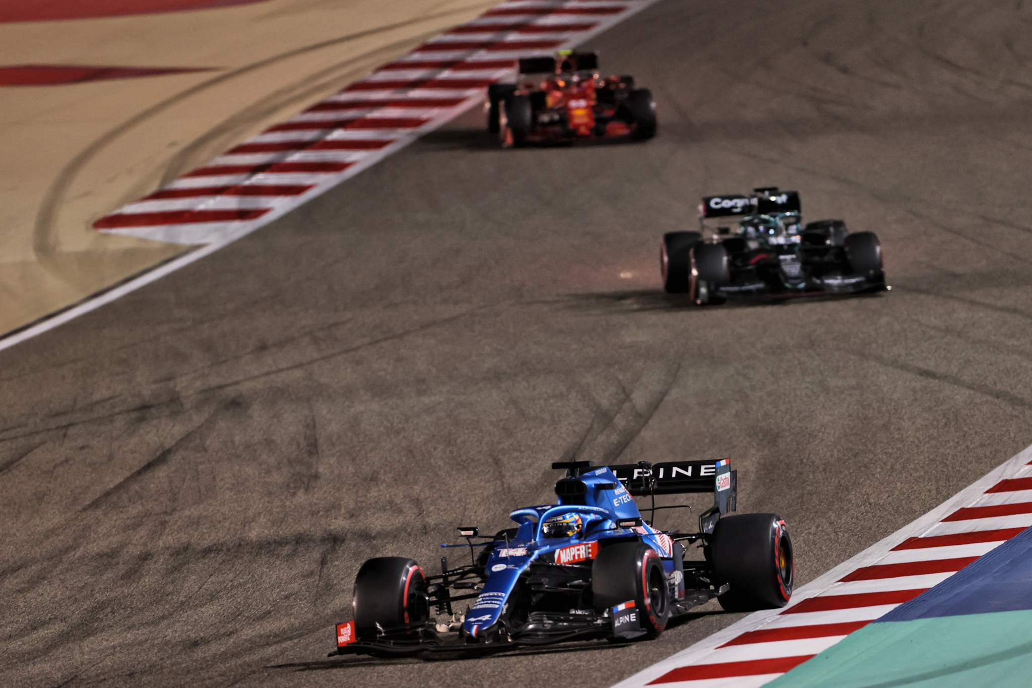 Fernando Alonso Alpine Bahrain Grand Prix 2021