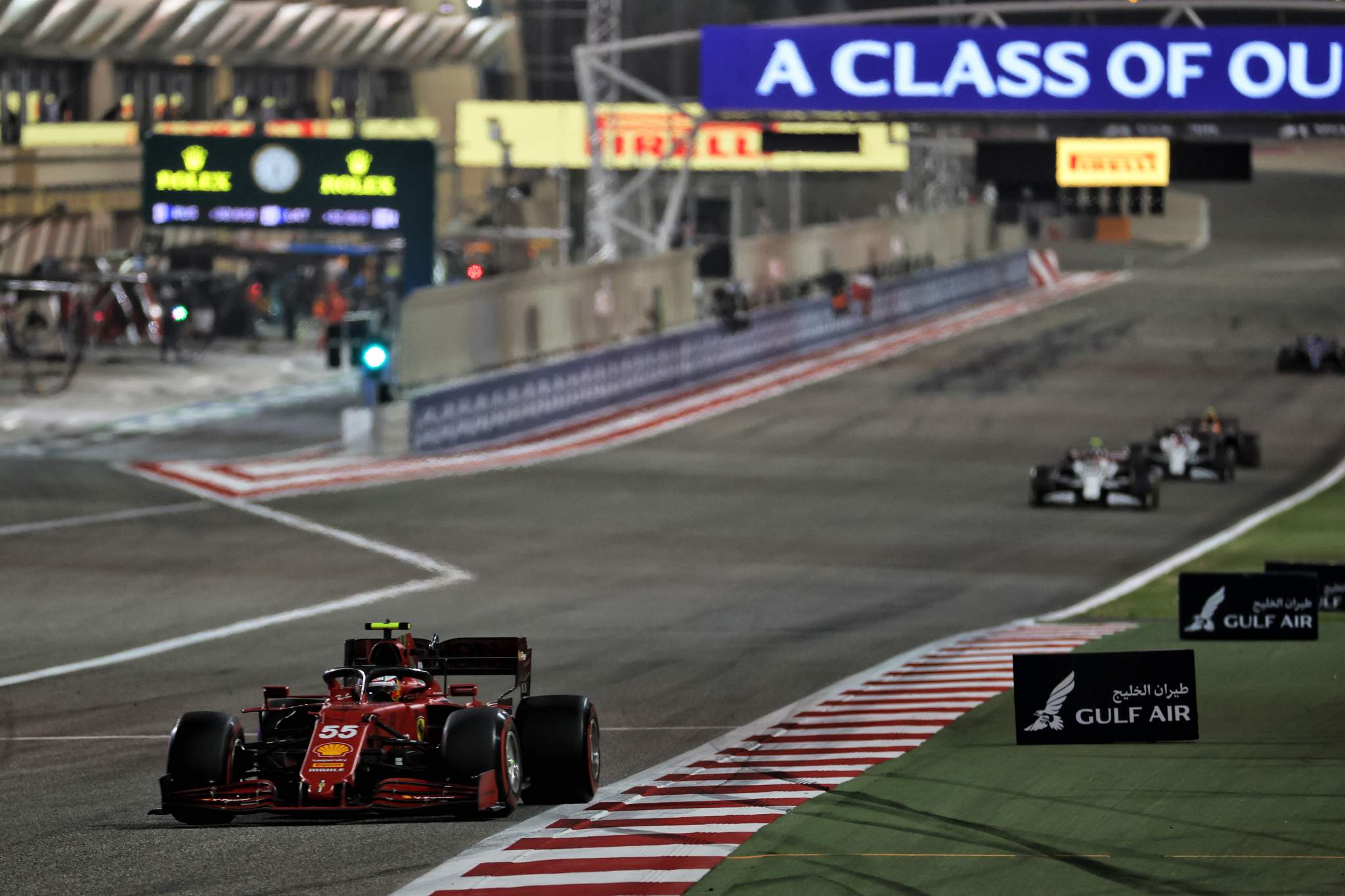 Motor Racing Formula One World Championship Bahrain Grand Prix Race Day Sakhir, Bahrain