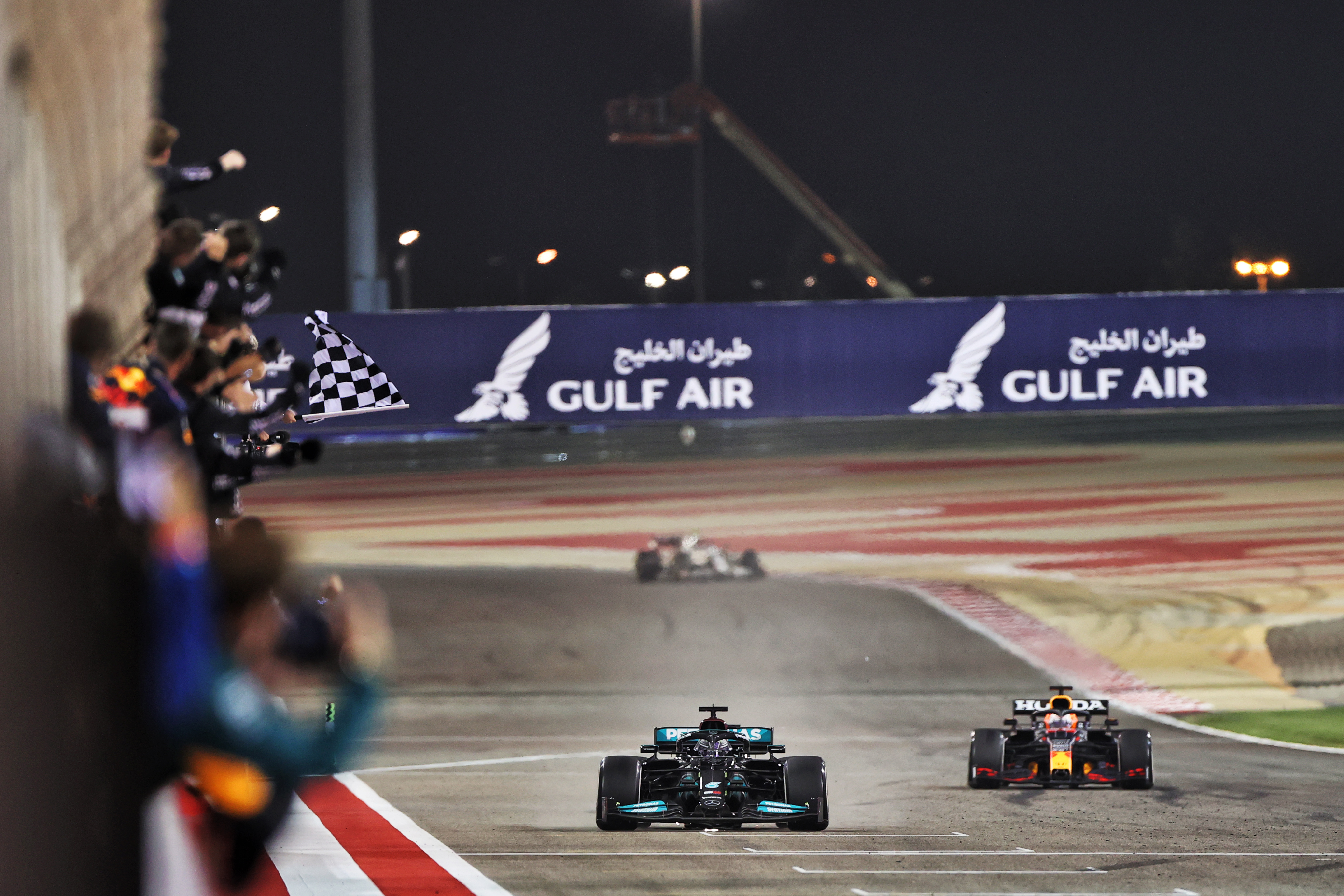 Motor Racing Formula One World Championship Bahrain Grand Prix Race Day Sakhir, Bahrain