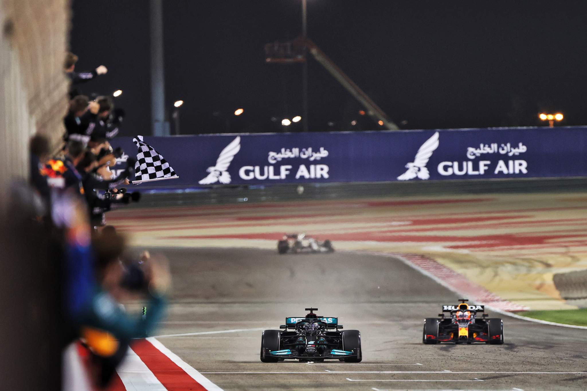 Motor Racing Formula One World Championship Bahrain Grand Prix Race Day Sakhir, Bahrain