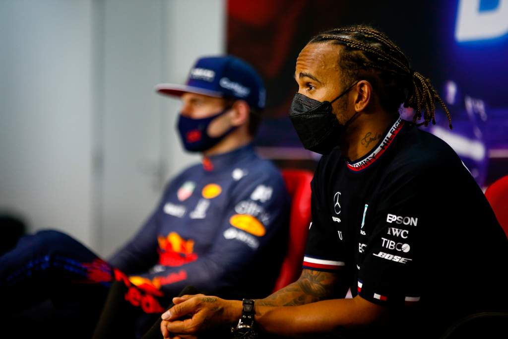 Lewis Hamilton Max Verstappen F1