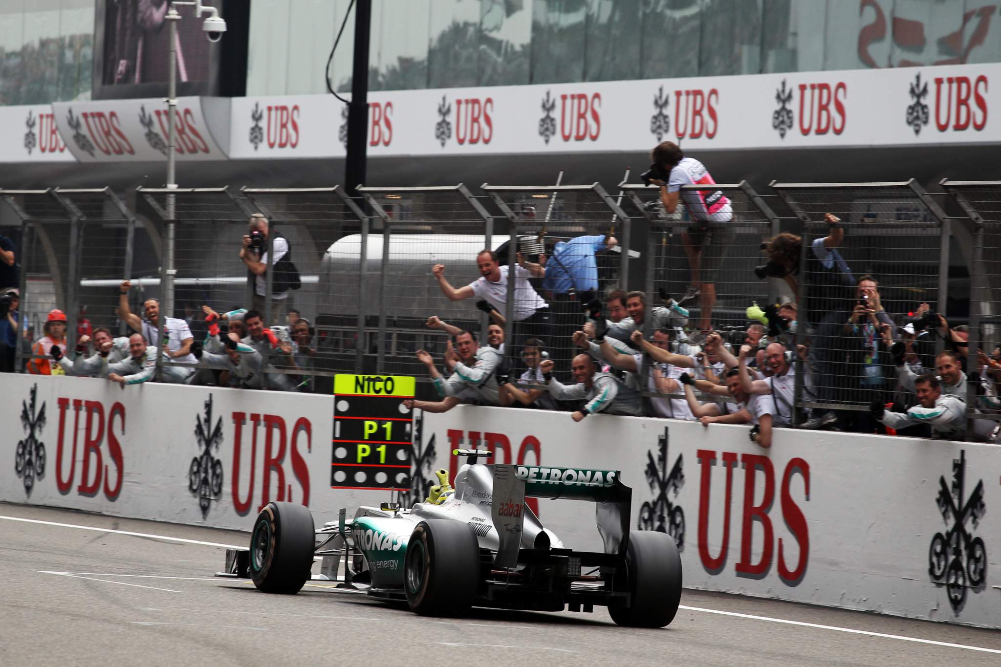 Motor Racing Formula One World Championship Chinese Grand Prix Race Day Shanghai, China