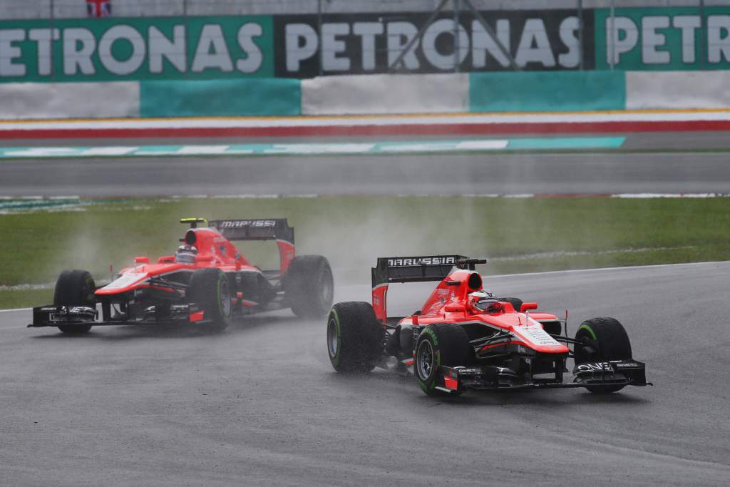 Motor Racing Formula One World Championship Malaysian Grand Prix Race Day Sepang, Malaysia