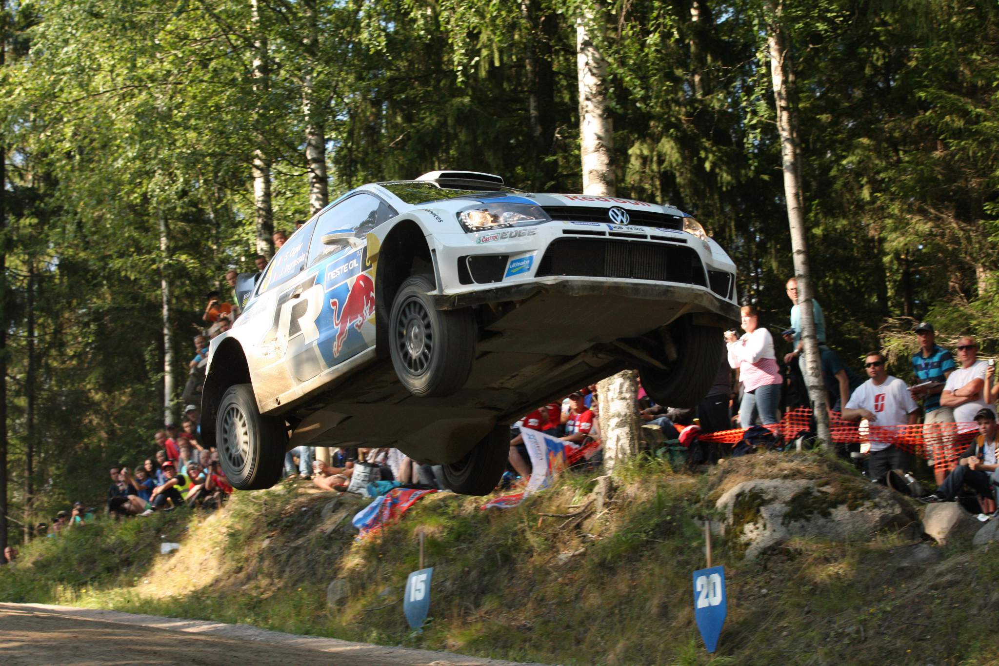 Sebastien Ogier VW WRC Finland 2013