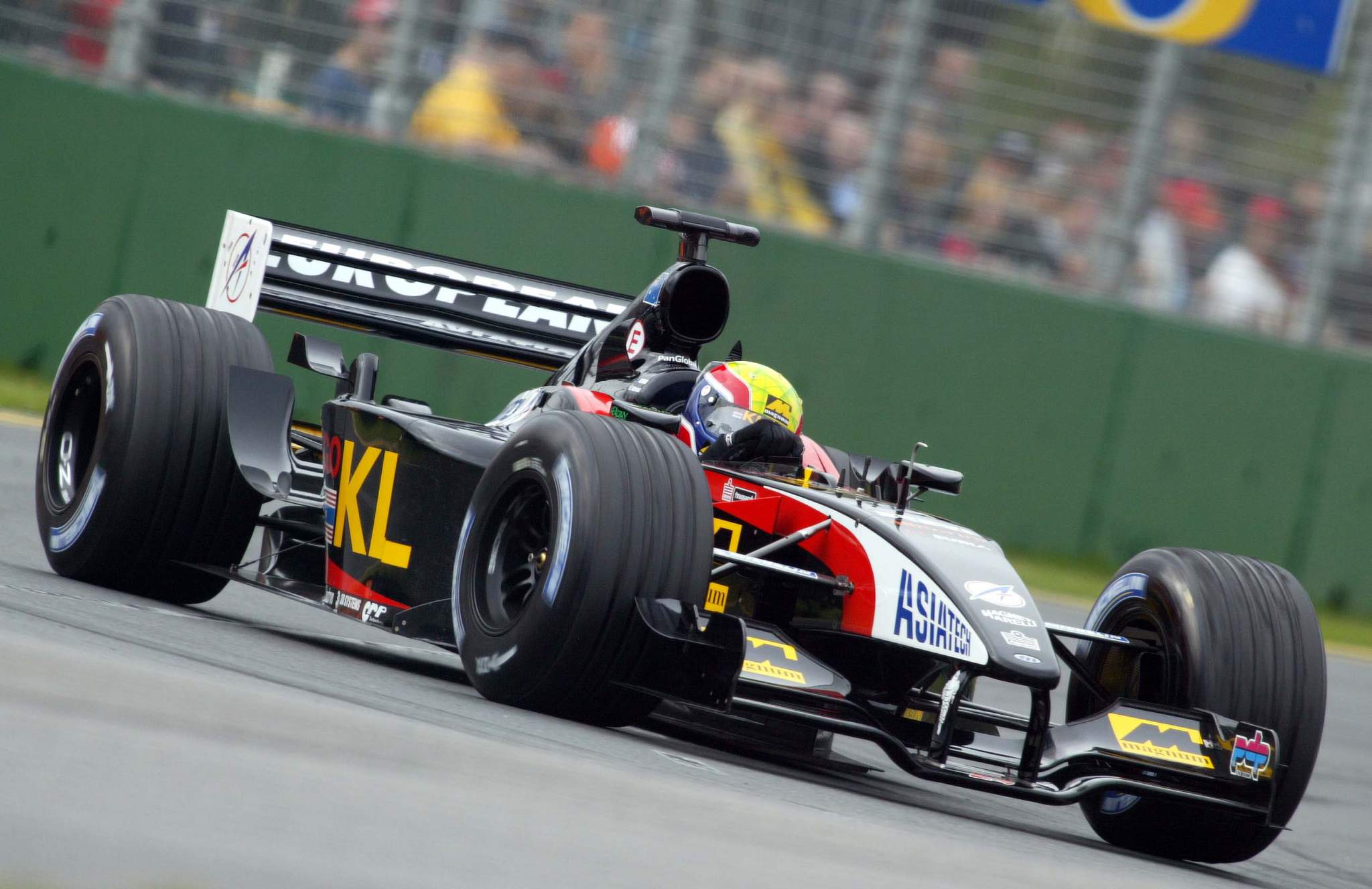 Mark Webber Minardi Melbourne 2002