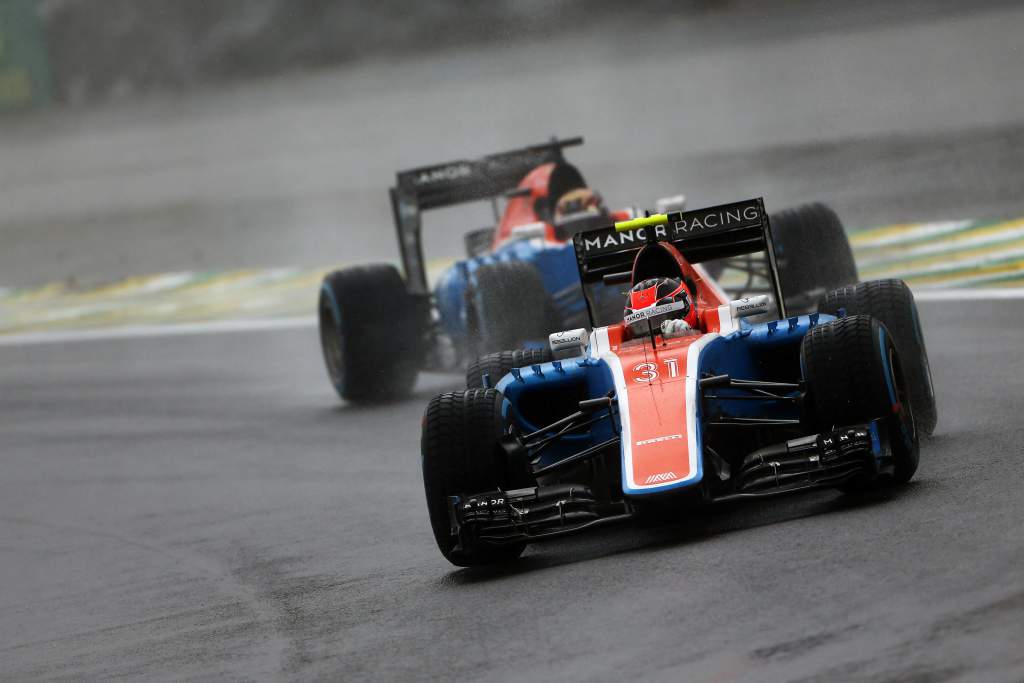 Esteban Ocon Pascal Wehrlein Manor F1