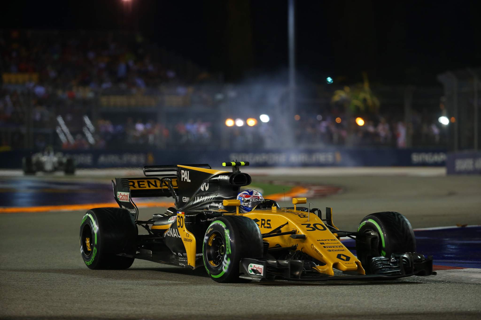 Jolyon Palmer Renault SIngapore Grand Prix 2017