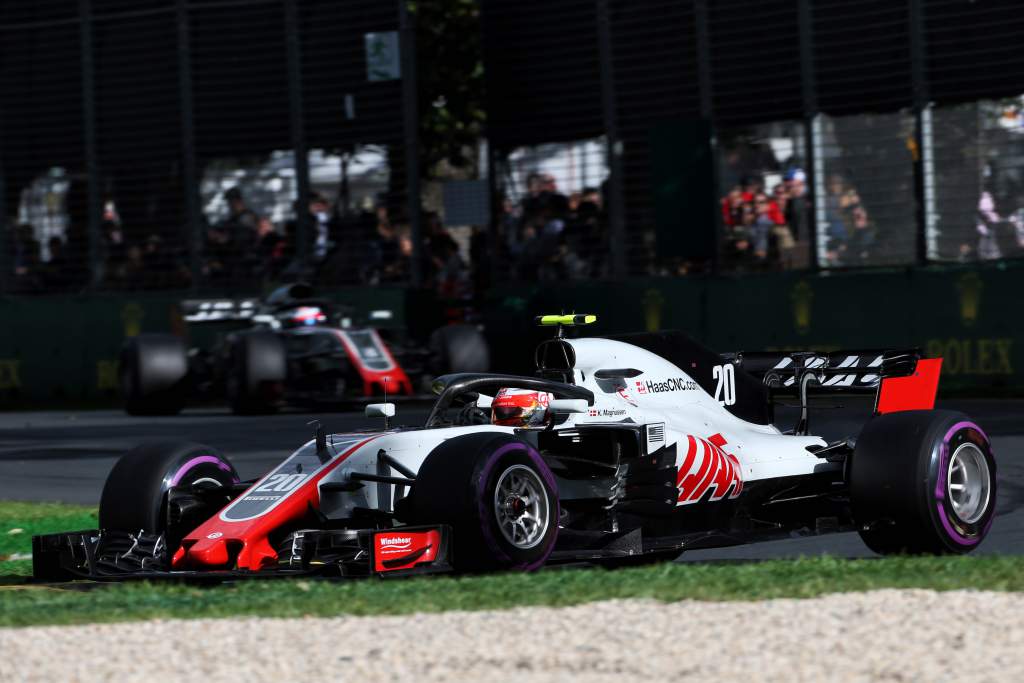 Haas 2018 F1 cars