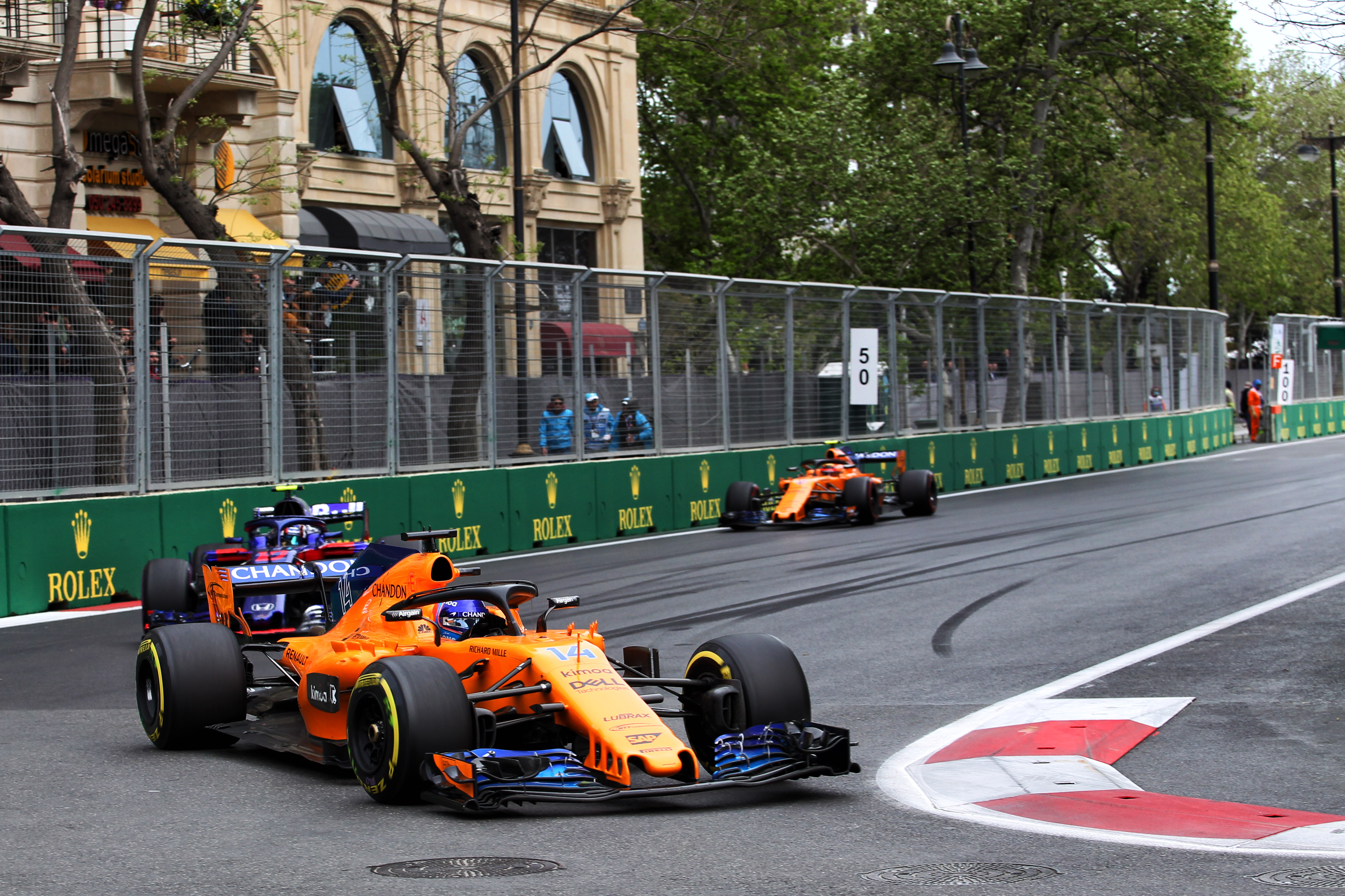 Motor Racing Formula One World Championship Azerbaijan Grand Prix Race Day Baku, Azerbaijan