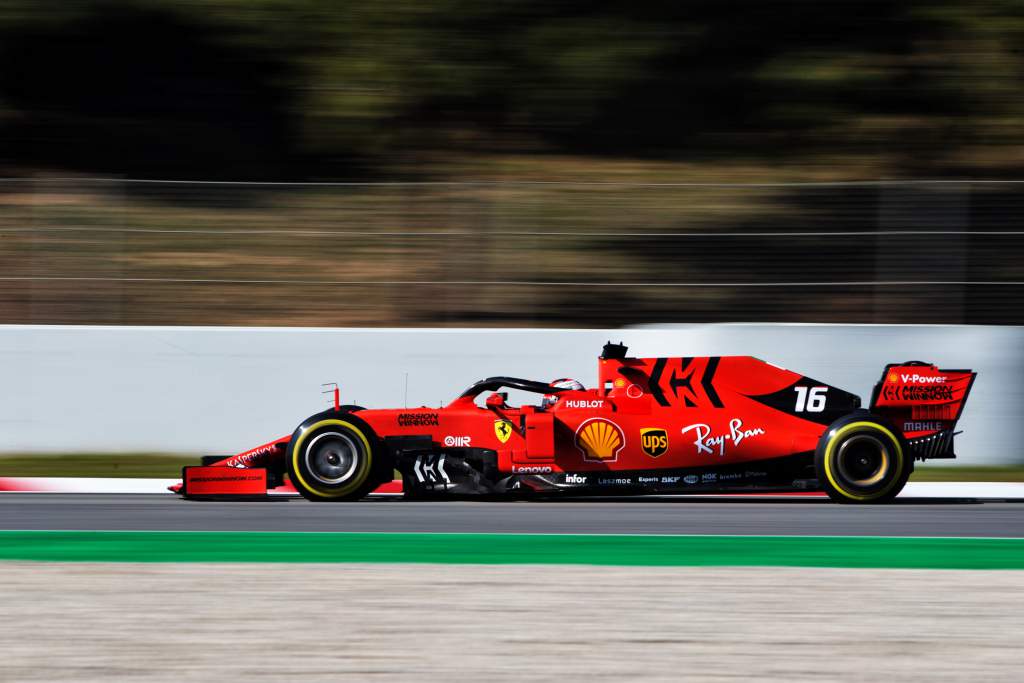 Charles Leclerc Ferrari 2019 F1 testing