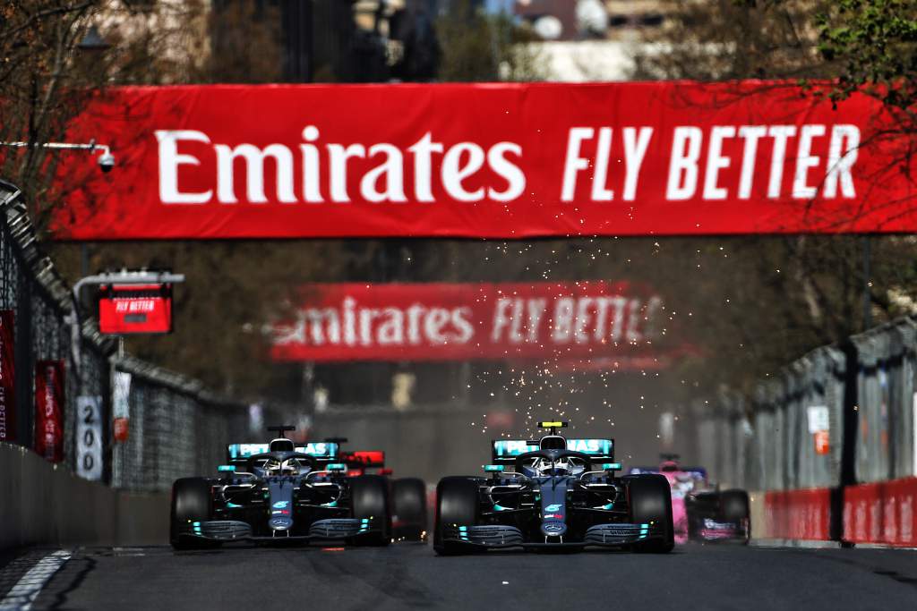 Mercedes F1 Azerbaijan GP 2019