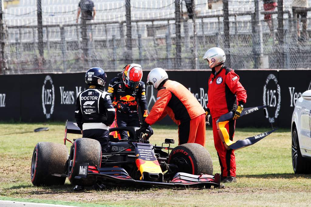 Motor Racing Formula One World Championship German Grand Prix Practice Day Hockenheim, Germany