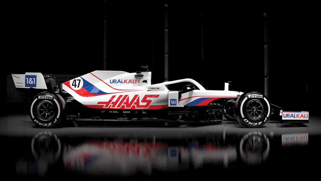 Haas F1 2021 livery