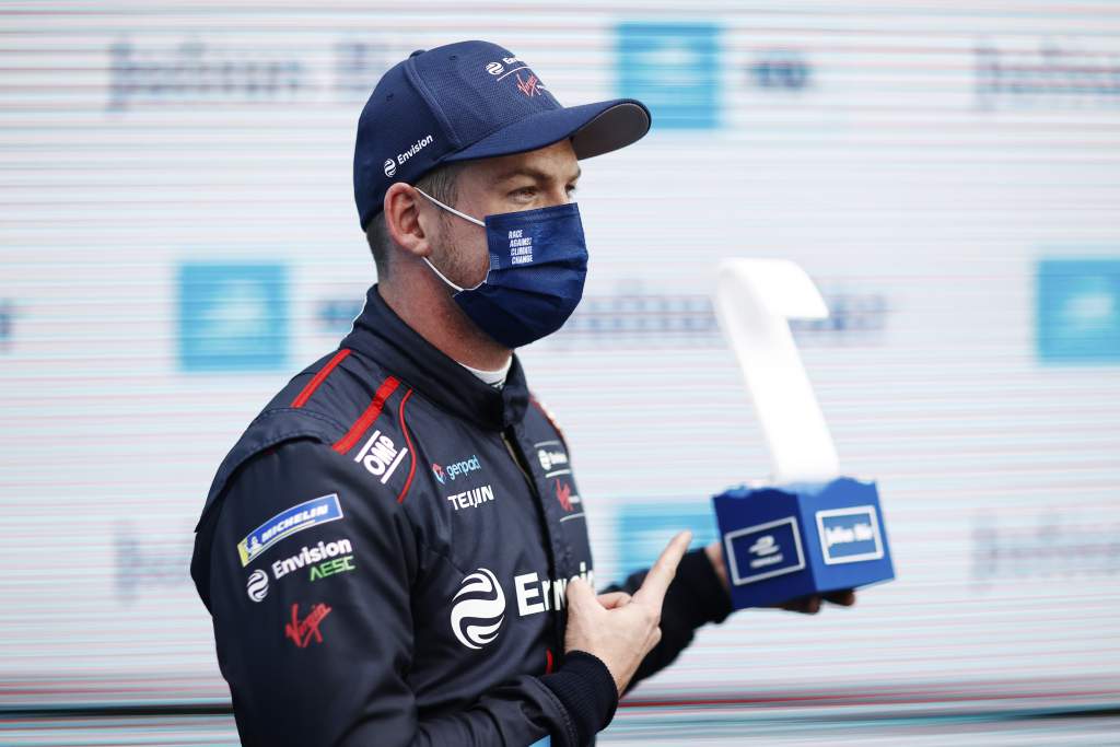 Pole Man Nick Cassidy (nzl), Envision Virgin Racing, With His Trophy