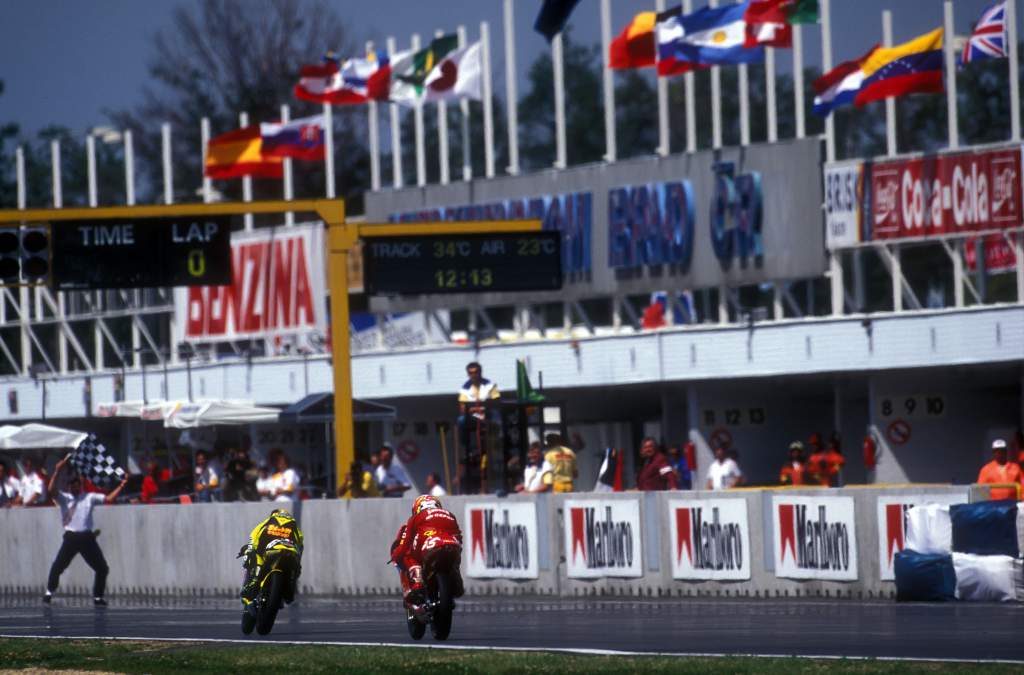 Valentino Rossi 125cc first win 