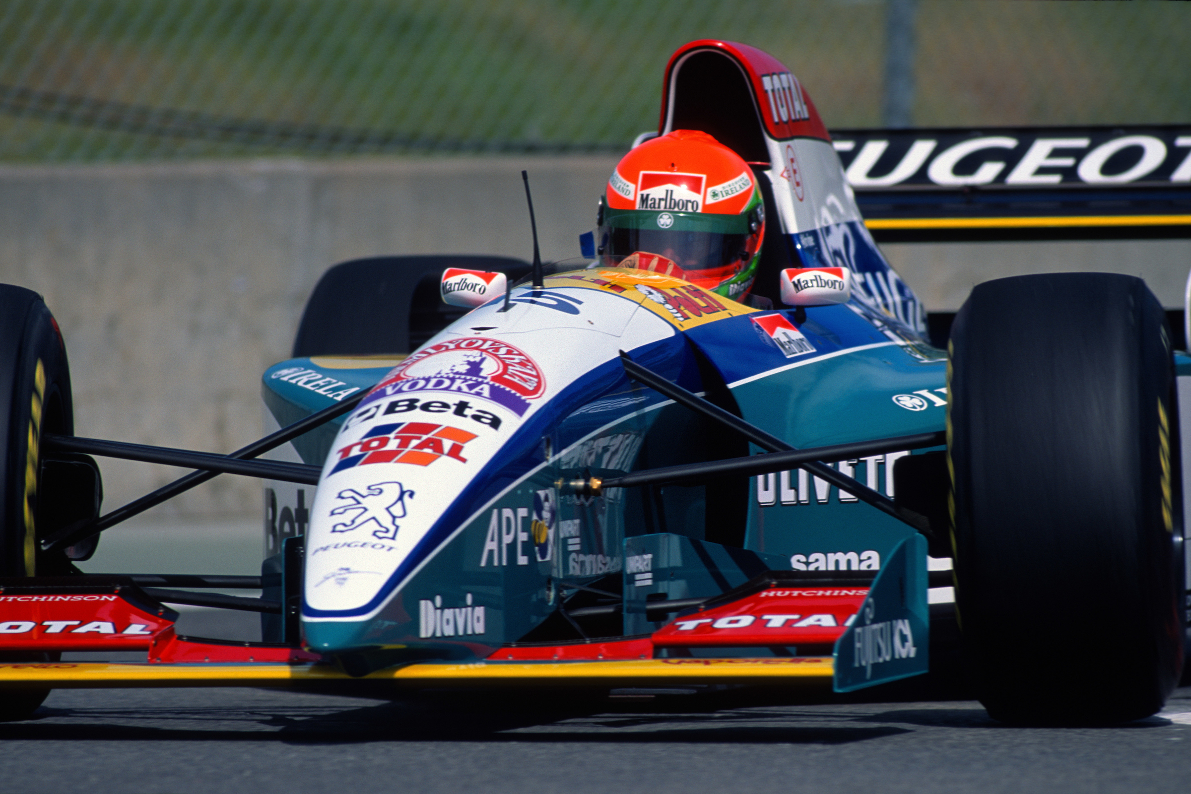 Eddie Irvine Jordan Canadian Grand Prix 1995 Montreal