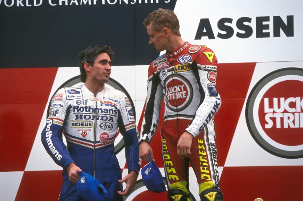 Mick Doohan Kevin Schwantz Assen Grand Prix 1993