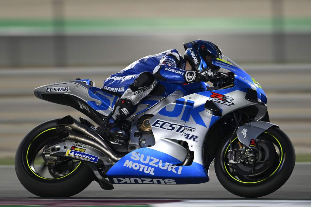 Sylvain Guintoli Suzuki Qatar MotoGP testing 2021