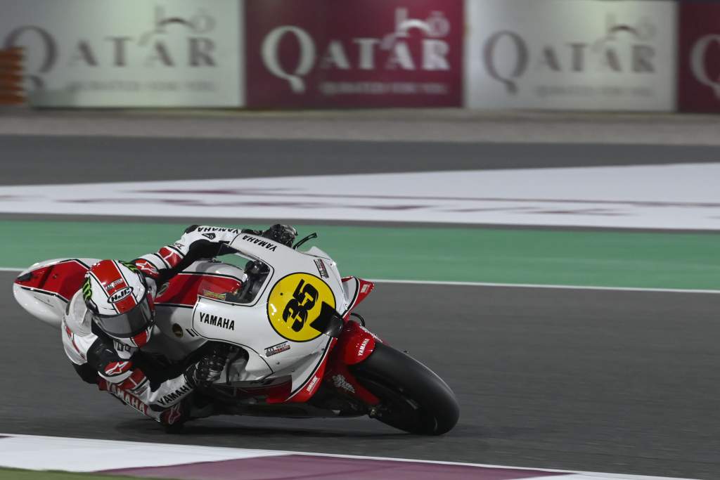 Cal Crutchlow Yamaha Qatar MotoGP testing 2021