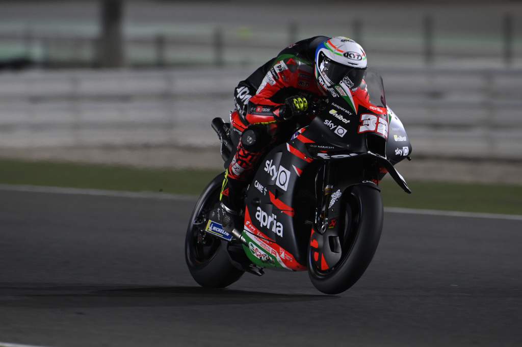 Lorenzo Savadori Aprilia MotoGP Qatar GP