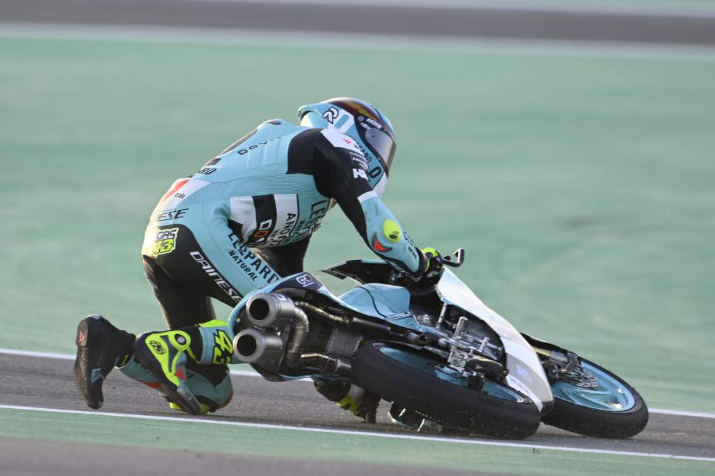 Xavier Artigas Moto3 Doha GP crash