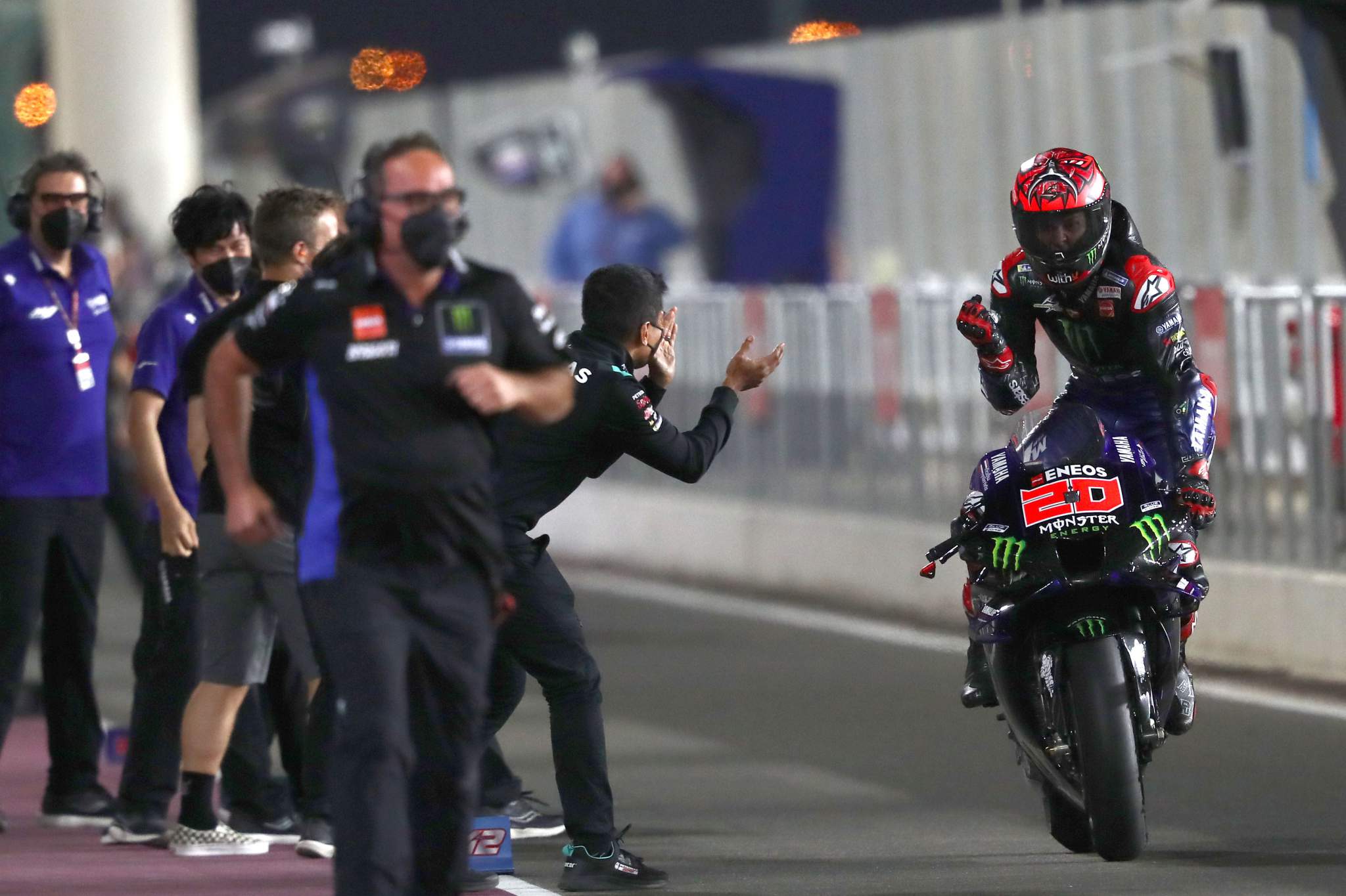 Fabio Quartararo wins Doha MotoGP 2021