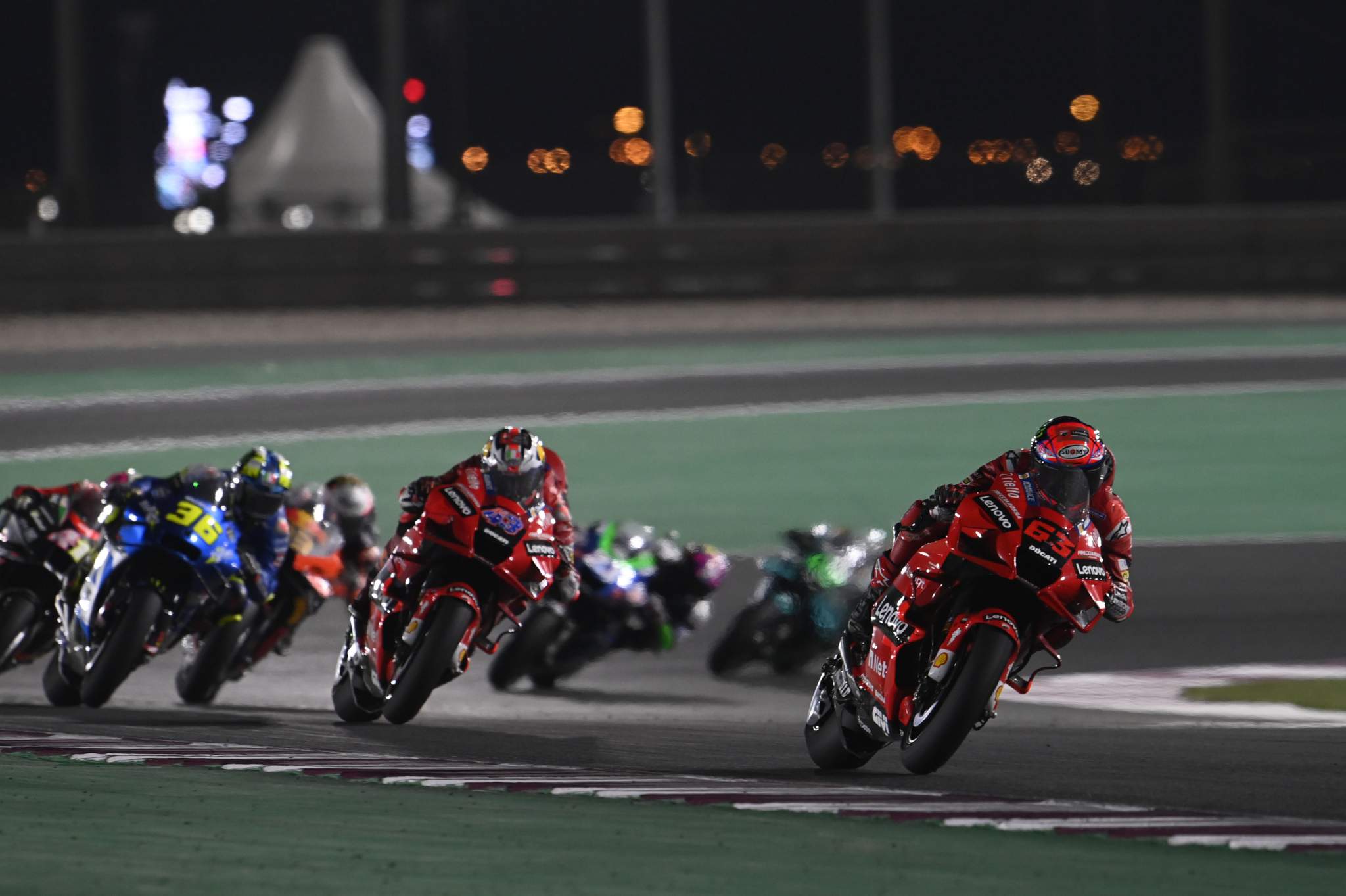 Francesco Bagnaia Ducati Doha MotoGP 2021