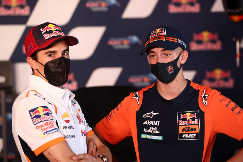 Marc Marquez Pedro Acosta MotoGP press conference