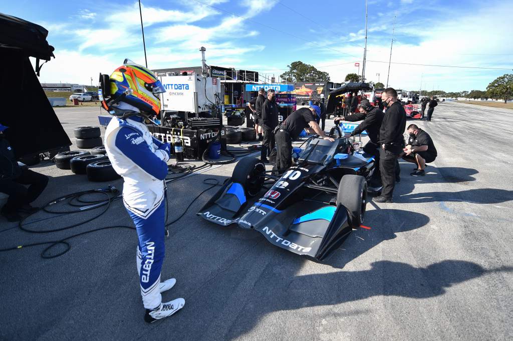 Alex Palou Ganassi Indycar Testing