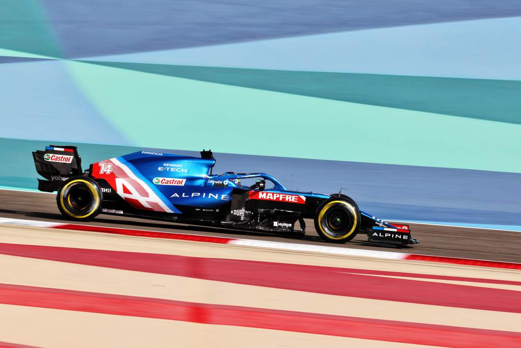 Fernando Alonso F1 Bahrain GP Alpine