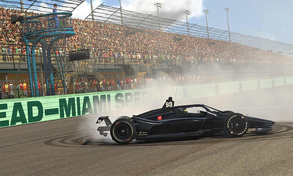 Indycar Iracing Challenge R2 Karam Win