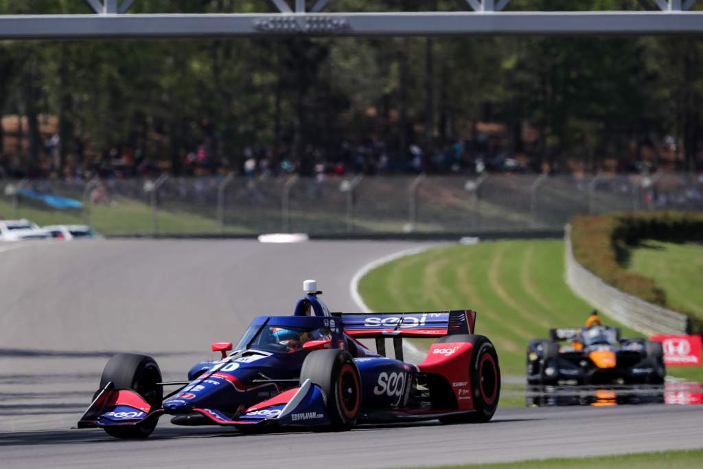 Palou wins IndyCar opener on his Ganassi debut, Grosjean 10th