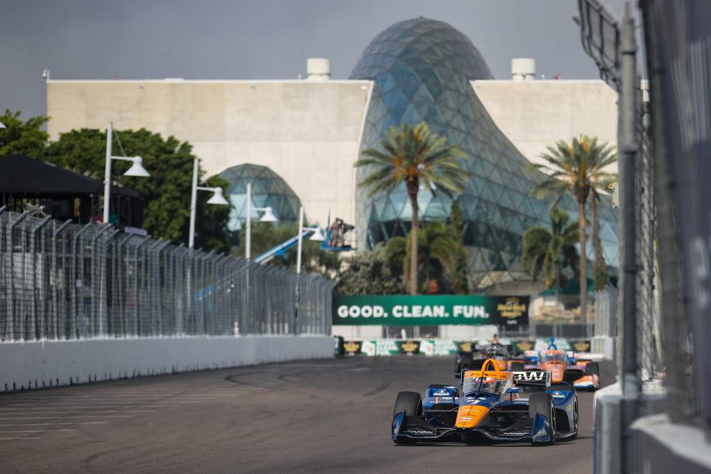 Felix Rosenqvist Arrow McLaren SP St Petersburg IndyCar 2021