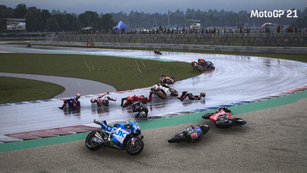 Motogp 21 Game Career Assen Crash