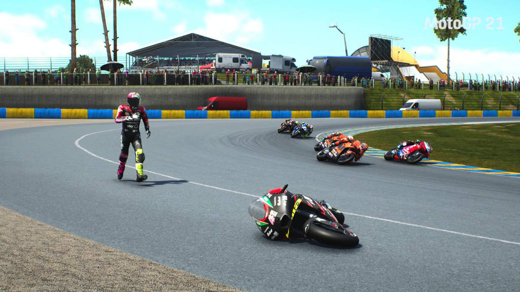 Motogp 21 Game Running To Bike