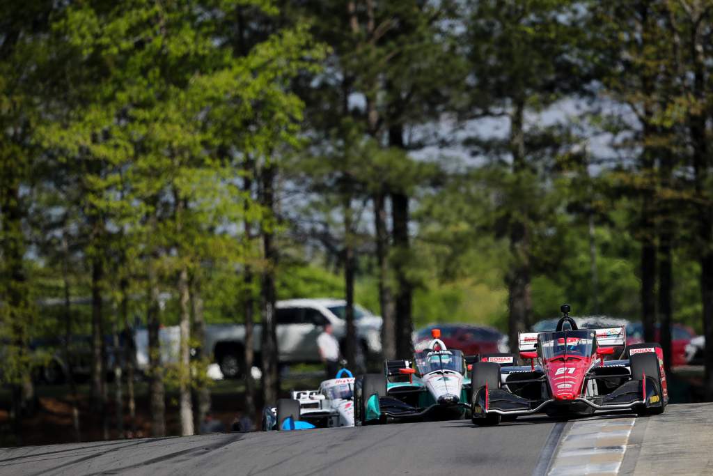 Rinus Veekay Indycar Barber