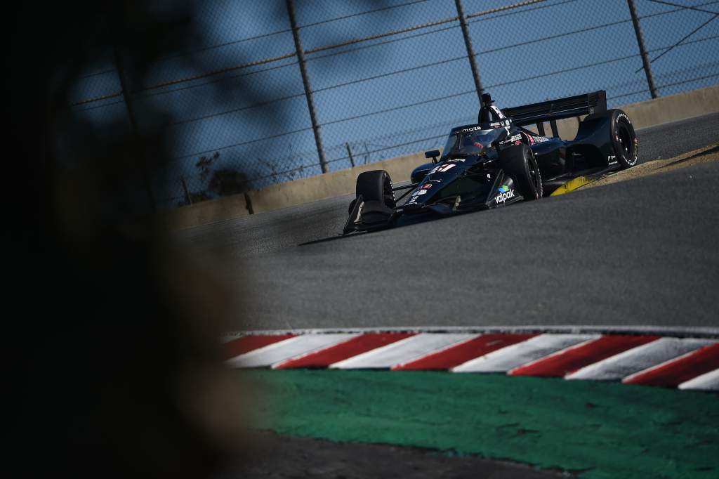 Romain Grosjean Indycar Dale Coyne Test