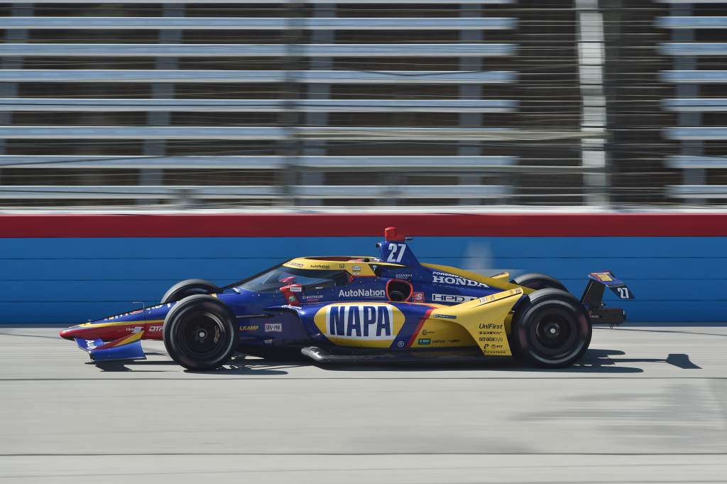 Rossi Test Indycar Andretti