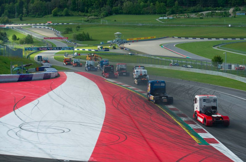 Red Bull Ring short track European Trucks