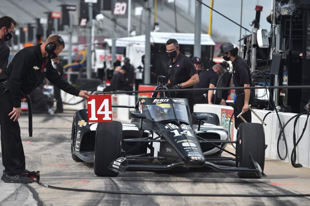 Sebastien Bourdais Indycar Aj Foyt