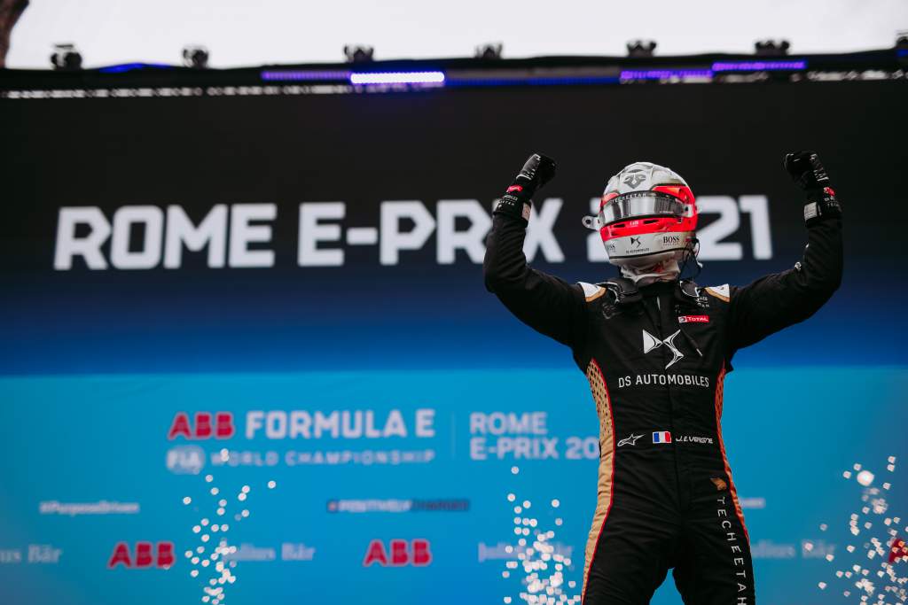 Jean-Eric Vergne wins Rome Formula E 2021