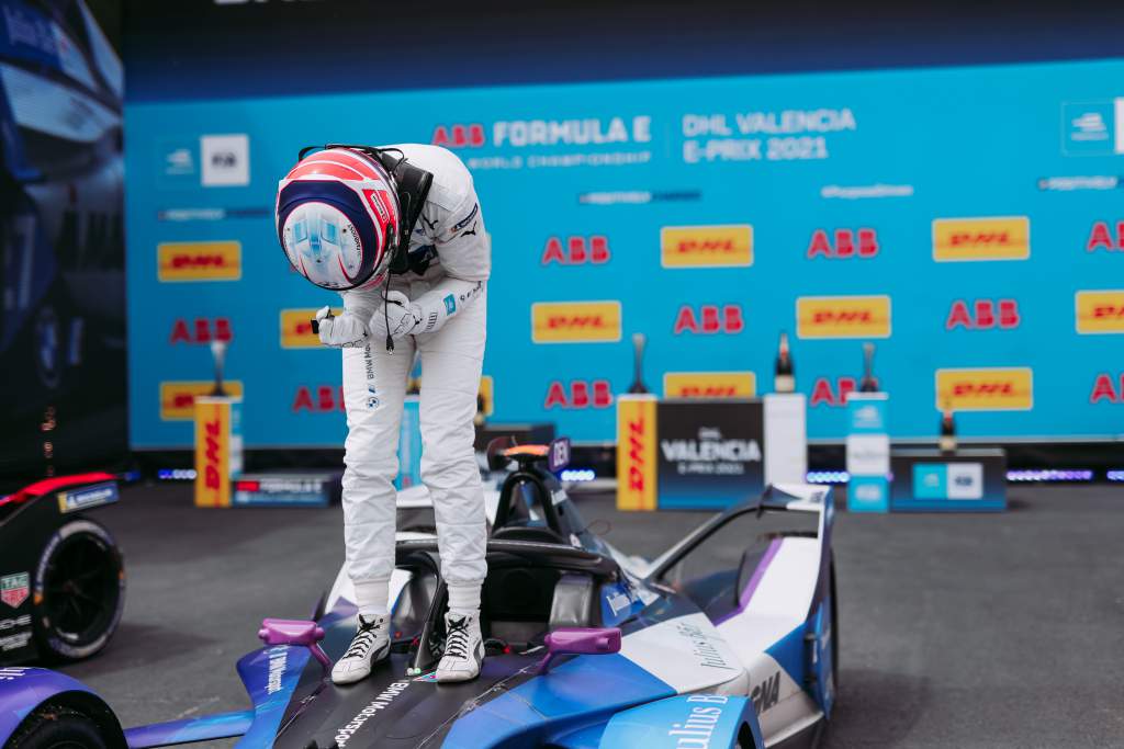 Jake Dennis BMW Valencia Formula E