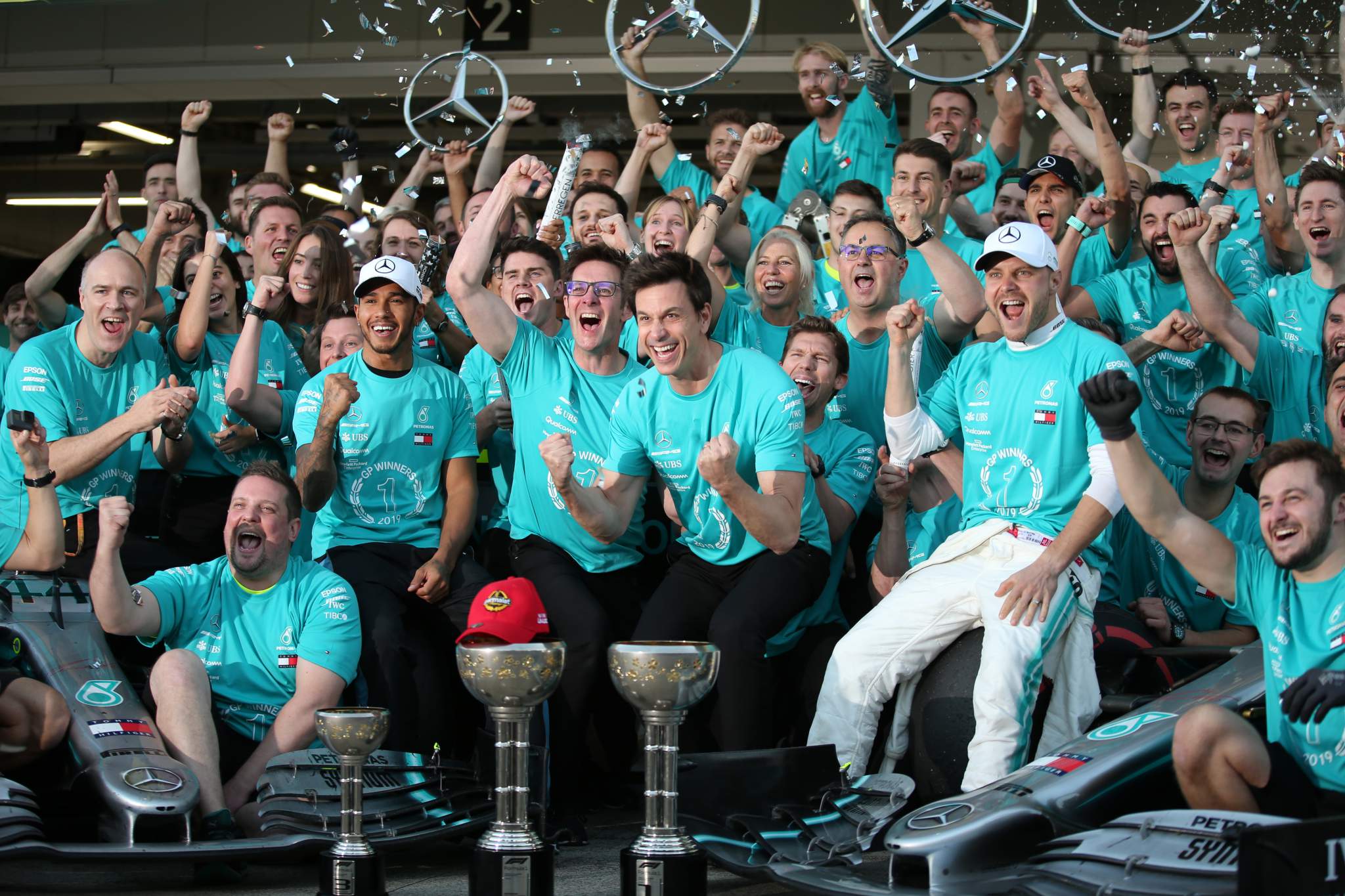 Mercedes wins 2019 F1 title