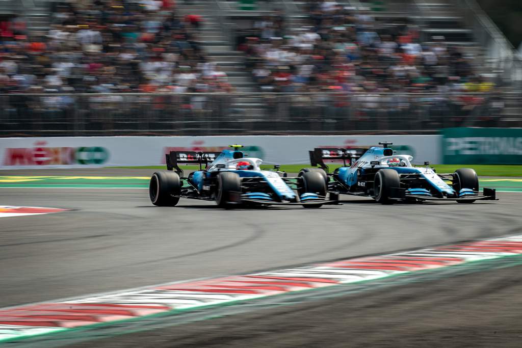 Robert Kubica George Russell Williams Mexican Grand Prix 2019