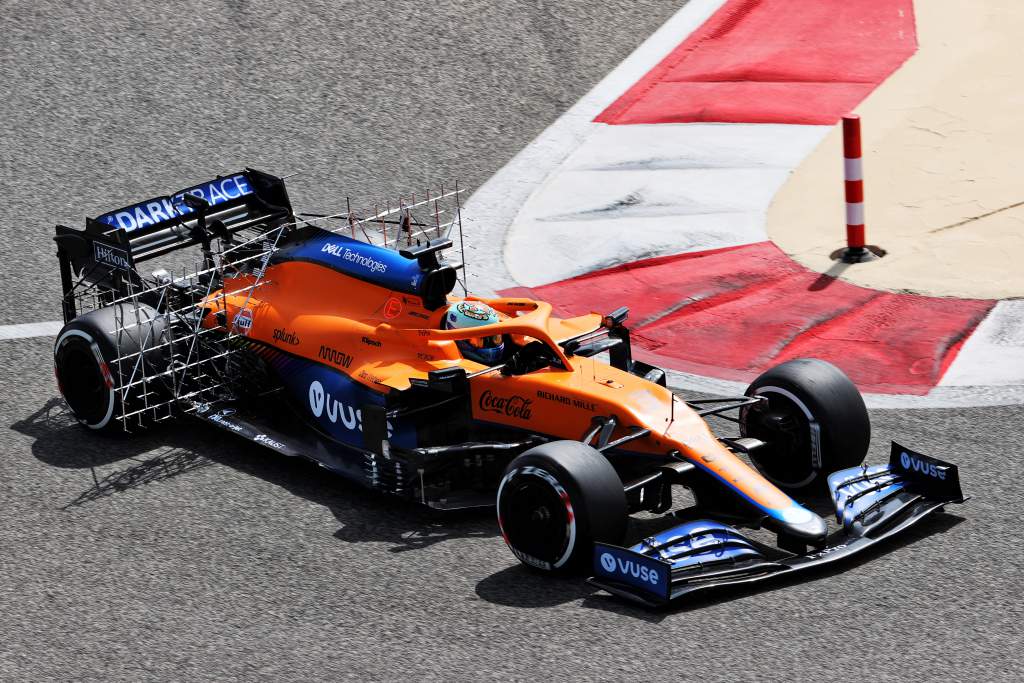 McLaren F1 Bahrain testing