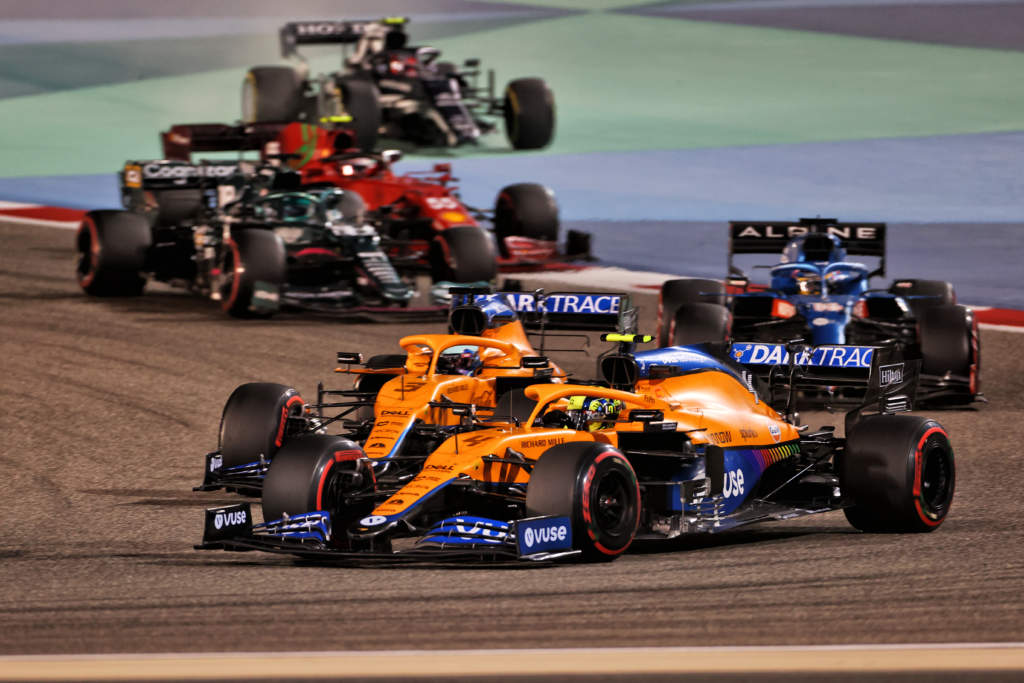 Lando Norris Daniel Ricciardo Pierre Gasly F1 Bahrain GP