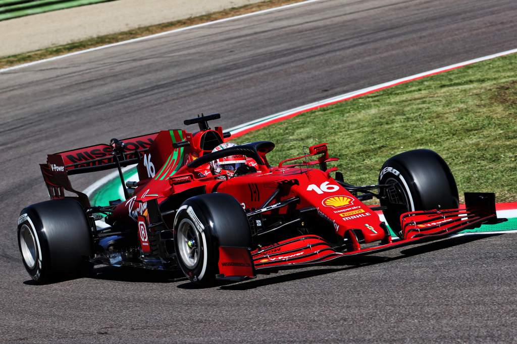 Charles Leclerc Ferrari F1 Imola