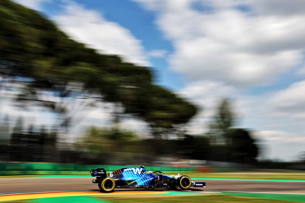 Nicholas Latifi Williams Imola 2021